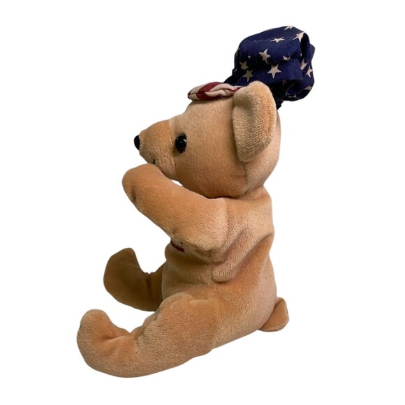 DanDee International Bean Bag Friends Patriotic Teddy Bear Plush Stuffed Animal - Picture 3 of 13